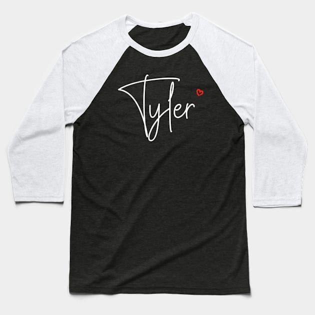 Tyler Baseball T-Shirt by finngifts